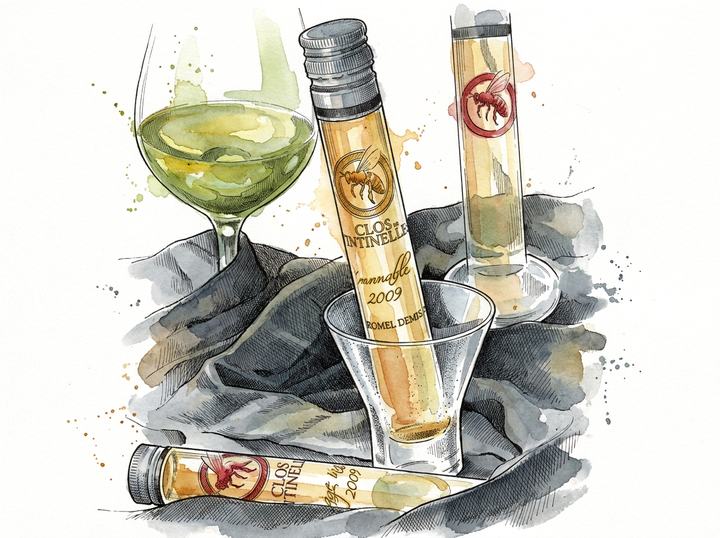 Hydromels du domaine — aquarelle